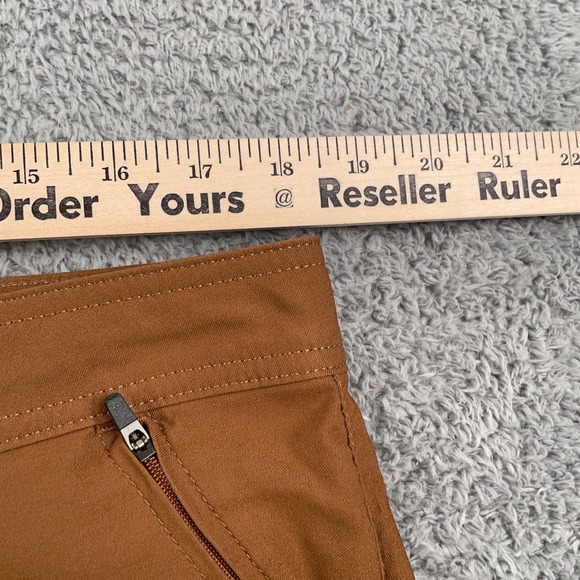 Prana Shorts Mens 36 Brown 7" Stretch Zion II Hybrid Belted Hiking Performance - Picture 5 of 11